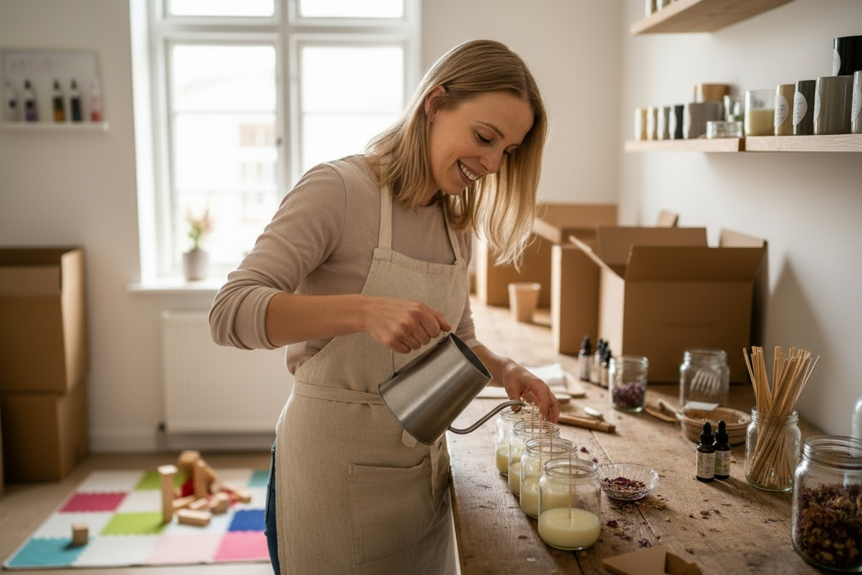 Pracownia świec rzemiosło