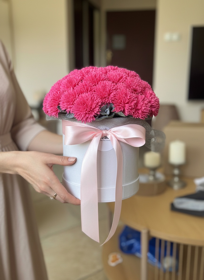 Flower Boxy z Mydlanych Kwiatów - Wyjątkowe Prezenty od Kerti Studio