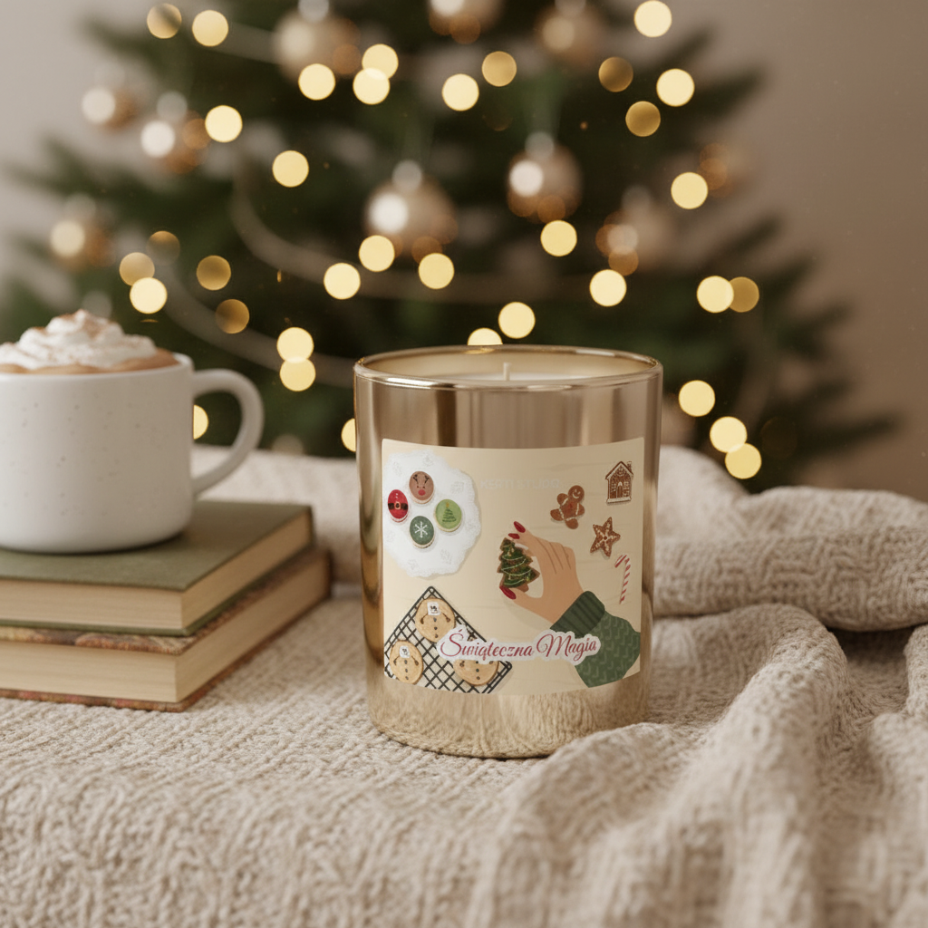 Świece zapachowe na święta Bożego Narodzenia – Kerti Studio