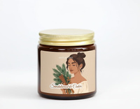 Świeca Zapachowa Sandalwood & Cedar - Naturalna Świeca Drzewo Sandałowe i Cedr | 120g/180g