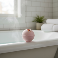 Kula do Kąpieli Kwiatowe Piżmo - Zmysłowy Zapach z Masłem Shea 180g