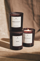 Zestaw 3 Świec Zapachowych – Naturalne Świece Kerti Studio