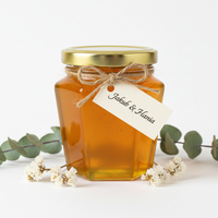Miód Weselny dla Gości - Mini Słoiczek z Personalizacją