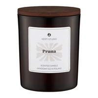 Świeca zapachowa Prana - tytoń, szałwia, hinoki, wosk rzepakowy